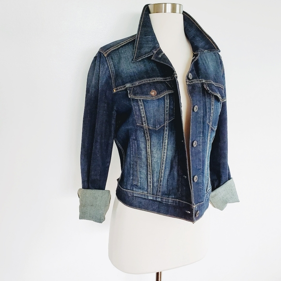 Levi's | Original Trucker Dark Wash Denim Jacket - Picture 3 of 9